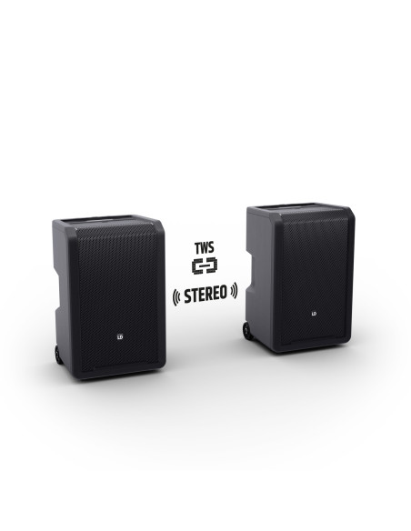 LD Systems ANNY 10 HHD 2 B5 | Altavoz batería 10" con 2 micros