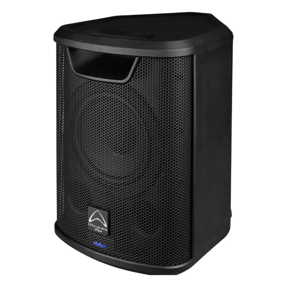Wharfedale Pro EZ-6A vista lateral con panel de conexiones