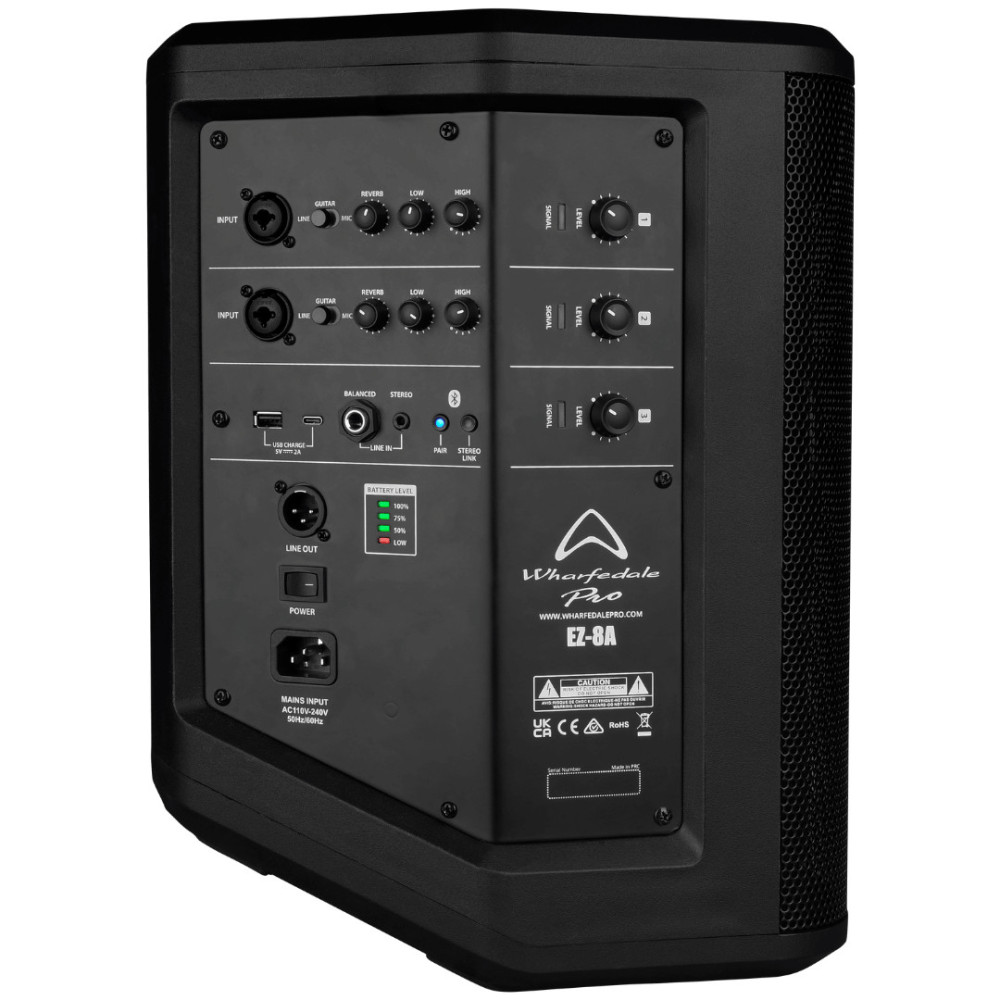 Wharfedale Pro EZ-8A | Altavoz portátil batería Bluetooth TWS