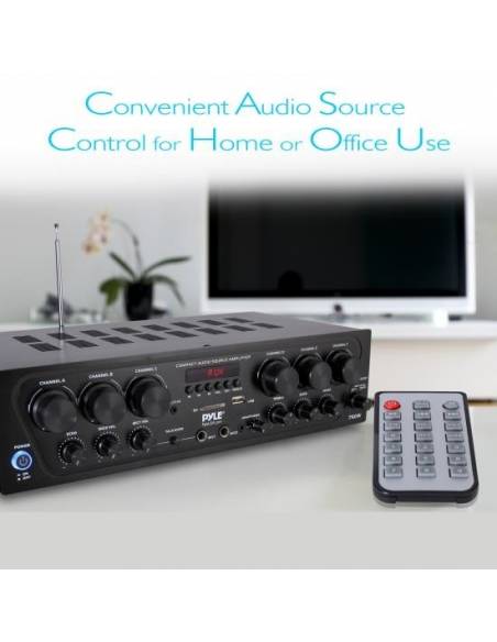 PYLE PTA62BT - Amplificador Hifi de 750w - 3