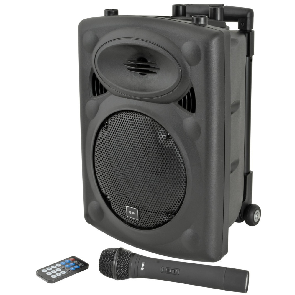 QTX QR8PA | Equipo portátil con batería Bluetooth y micro UHF