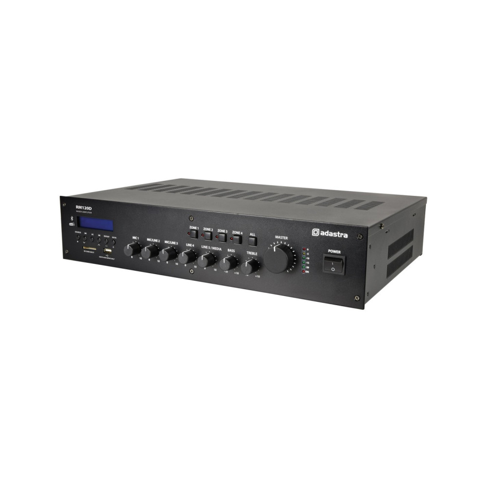 Adastra RM120D amplificador 100V 120W DAB Bluetooth