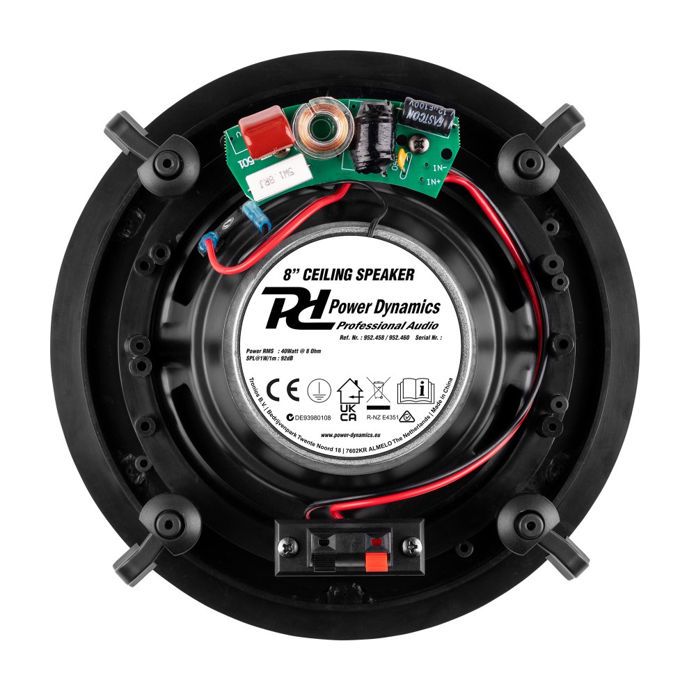 Powerline B100BSet amplificador mural con 4 altavoces