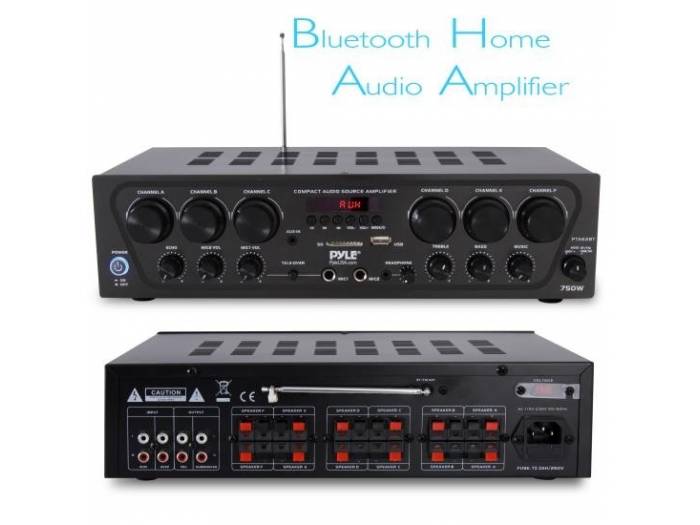 PYLE PTA62BT - Amplificador Hifi de 750w - 6