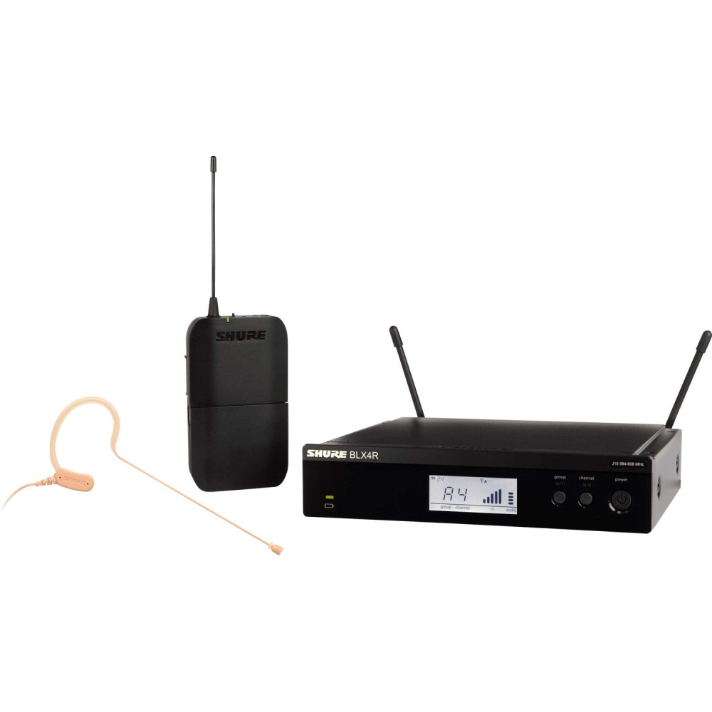 Shure BLX14RE/MX53-K3E sistema inalámbrico con micrófono earset MX153