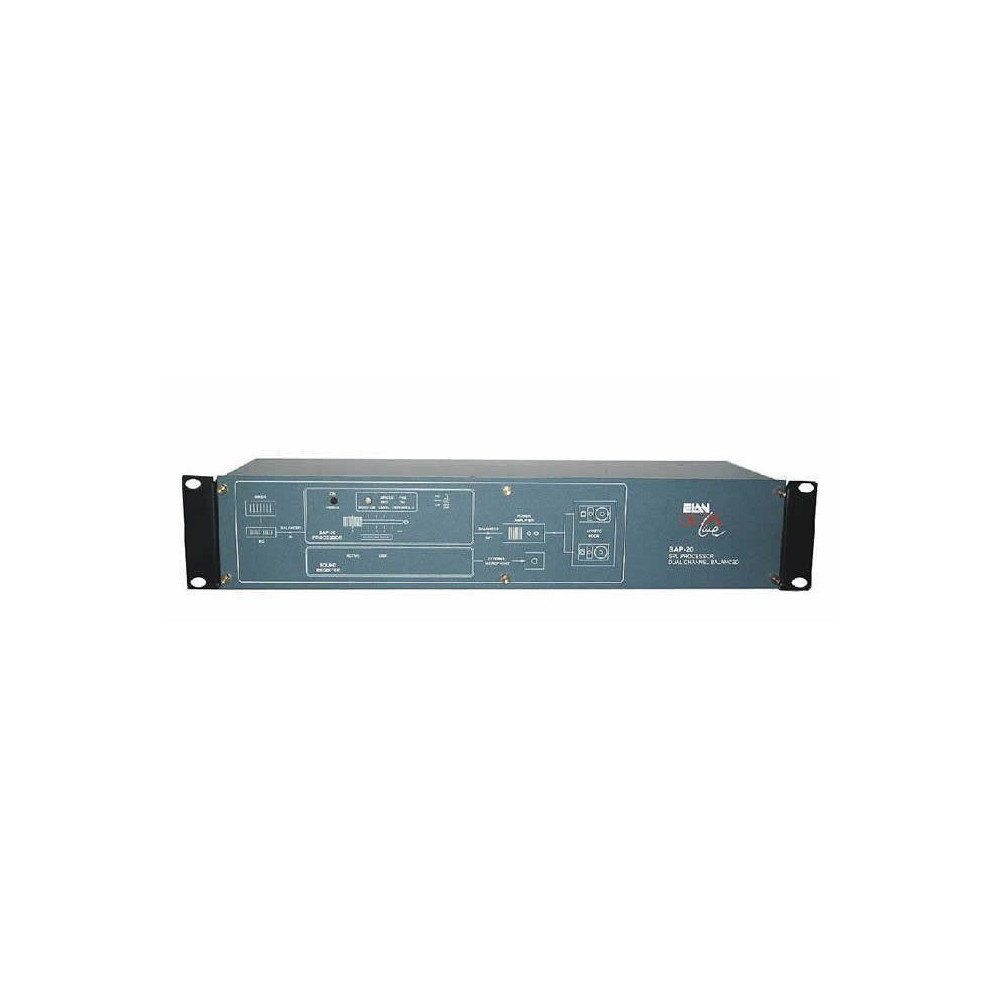 Elan SAP-20 - Limitador de sonido balanceado con atenuación automática