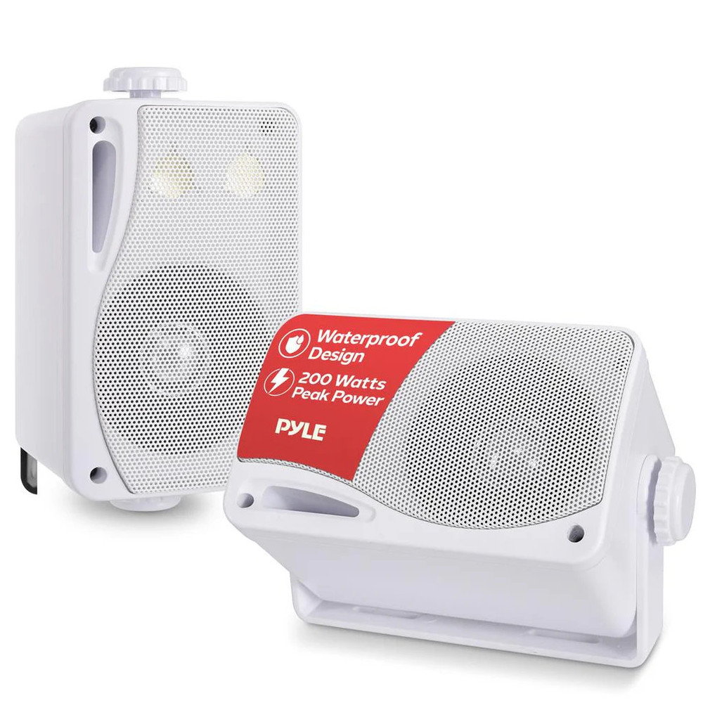 Pyle PLMR24 altavoces exterior 200W blancos