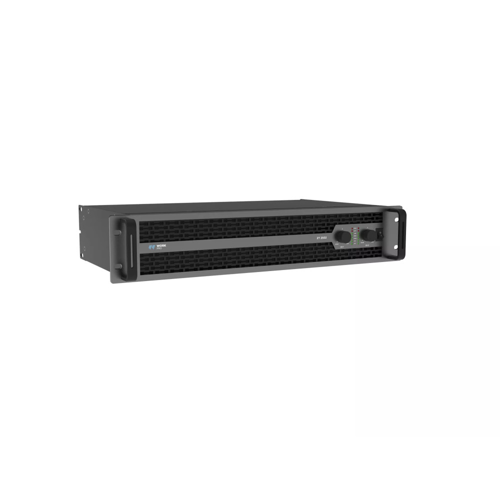 WORK PRO ZT 2502 | Etapa 2 x 1250W a 4 Ohm