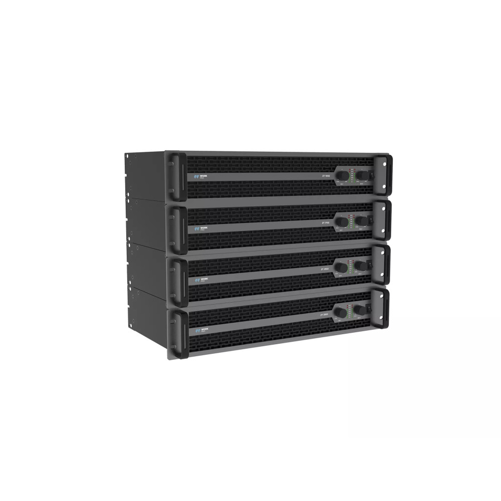 WORK PRO ZT 2502 | Etapa 2 x 1250W a 4 Ohm