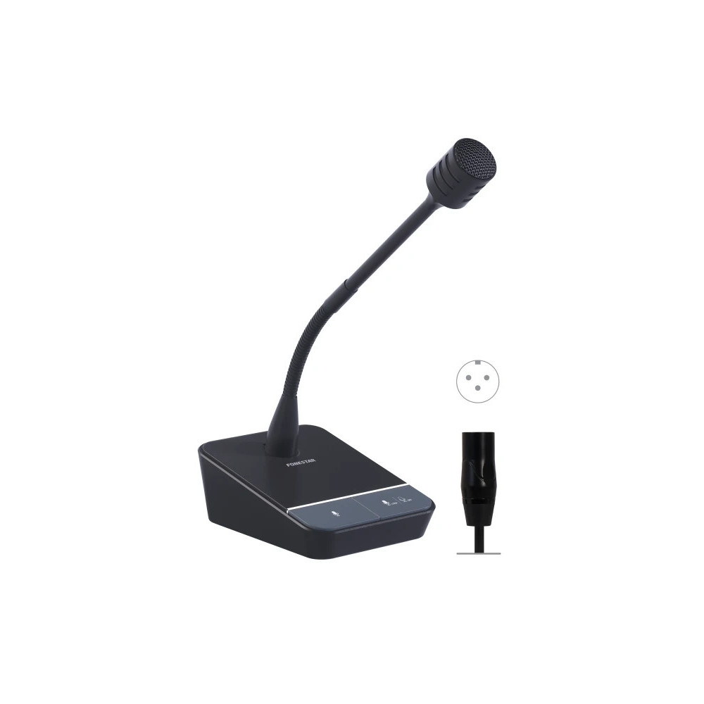 Fonestar MICSET-D32XLR | Micrófono sobremesa XLR
