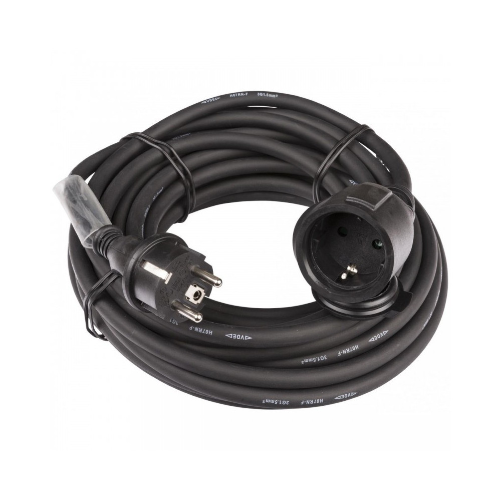 ALARGADOR DE CORRIENTE 1.5mm SCHUKO-3G 20m BRITEQ