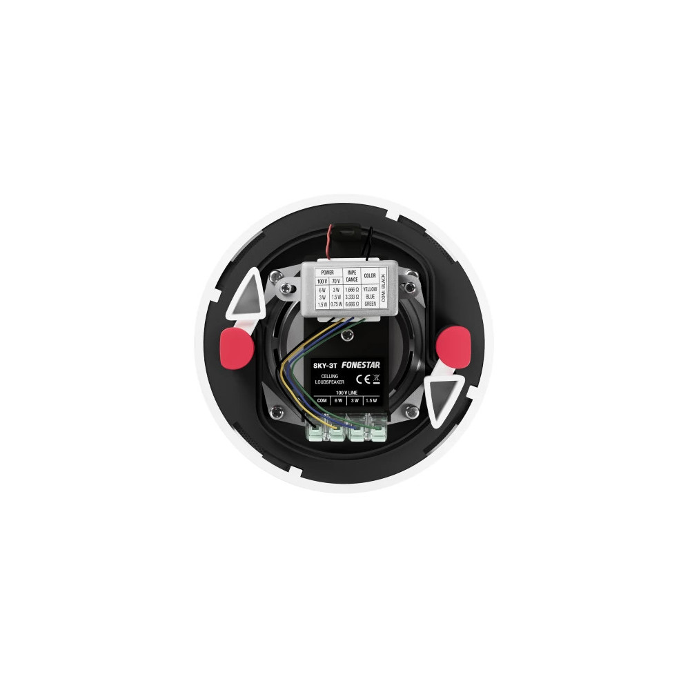 Fonestar SKY-3T | Altavoz techo 100V 3" 6W