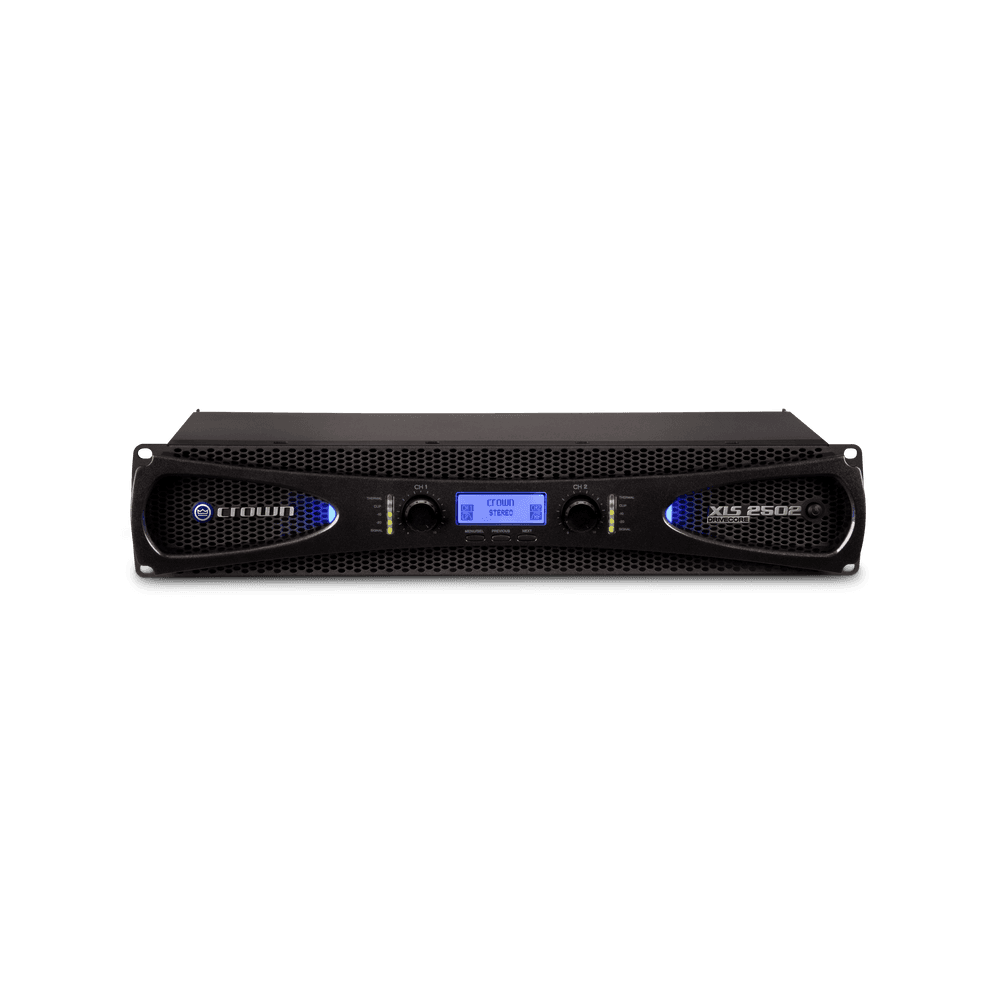 Crown XLS 2502 etapa de potencia Clase D DriveCore con DSP