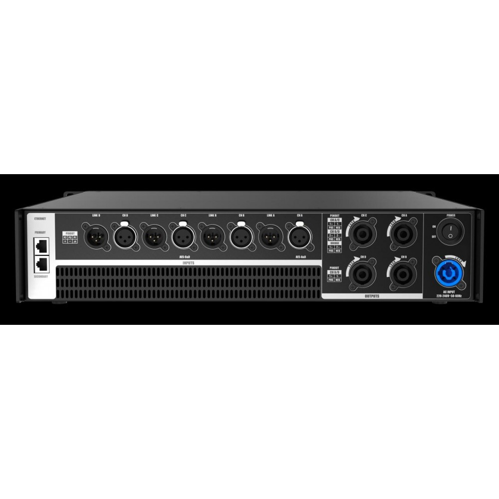 Audiocenter D4.2K | Etapa DSP 4x550W