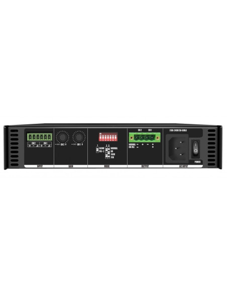 Audiocenter Artist T2.4V | Etapa 2x260W 100V