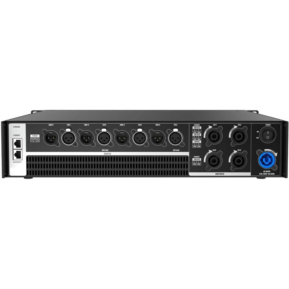Audiocenter D4.6K | Etapa DSP 4x1750W
