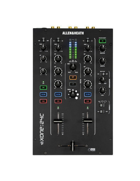 Allen & Heath Xone:24C | Mesa DJ USB-C, DVS y filtro Xone