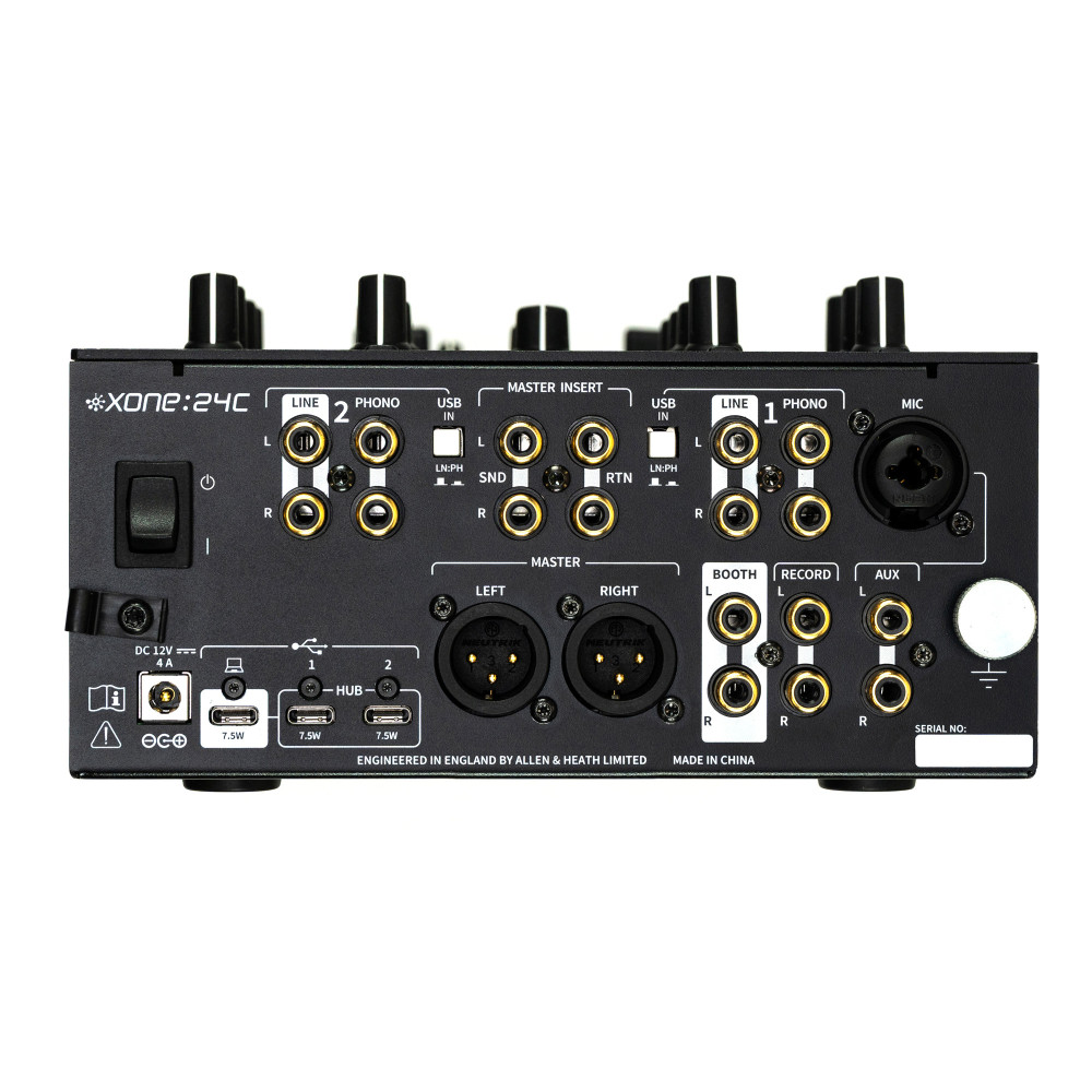 Allen & Heath Xone:24C | Mesa DJ USB-C, DVS y filtro Xone