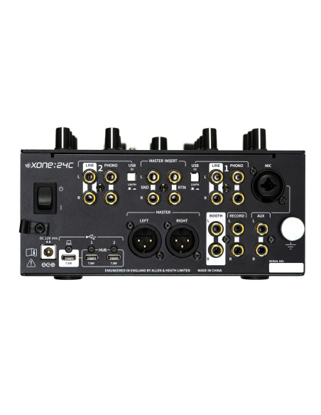 Allen & Heath Xone:24C | Mesa DJ USB-C, DVS y filtro Xone