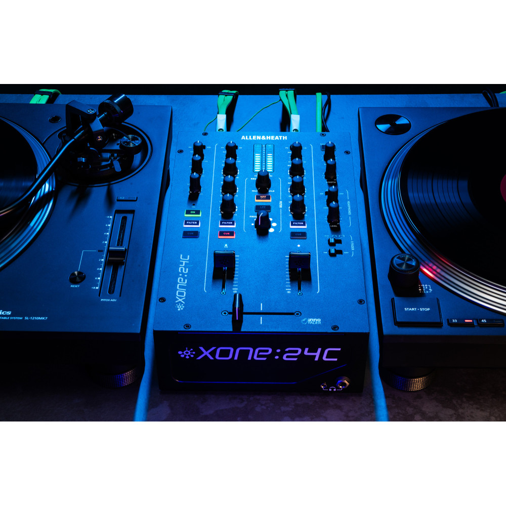 Allen & Heath Xone:24C | Mesa DJ USB-C, DVS y filtro Xone
