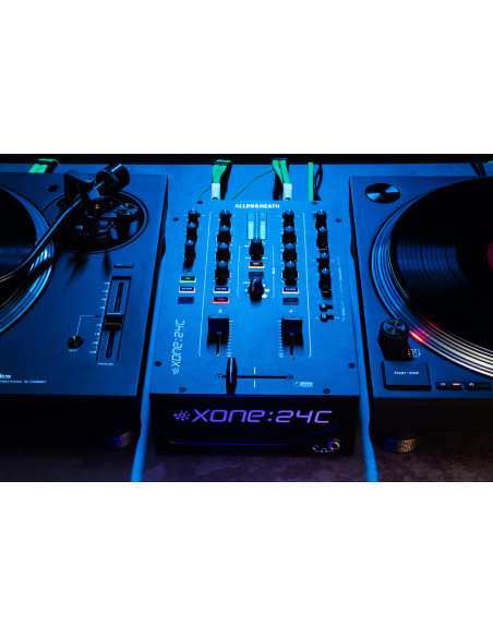 Allen & Heath Xone:24C | Mesa DJ USB-C, DVS y filtro Xone