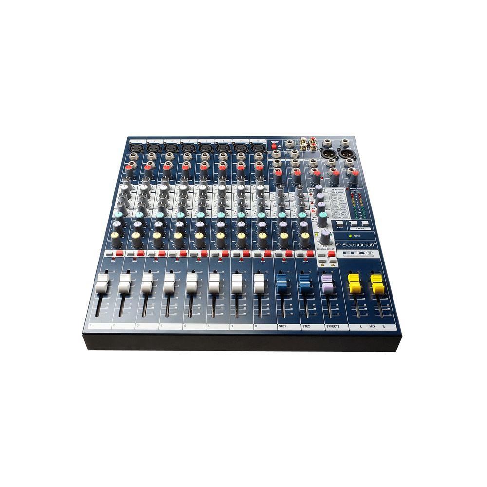 Soundcraft EFX8 | Mesa analógica 8 canales Lexicon