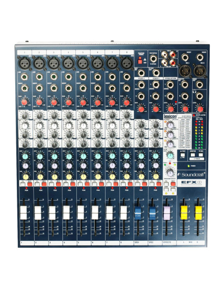 Soundcraft EFX8 | Mesa analógica 8 canales Lexicon