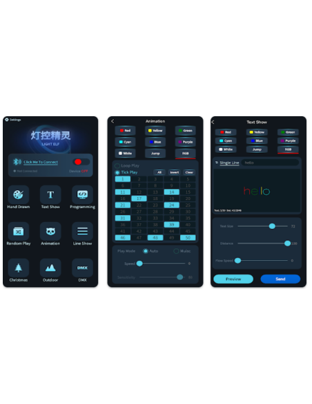 Citronic Animate Smart | Láser RGB con Bluetooth y DMX512
