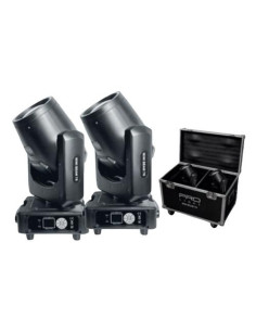 PROLIGHT Pack 2 Mini 7R Beam 230W con Flightcase
