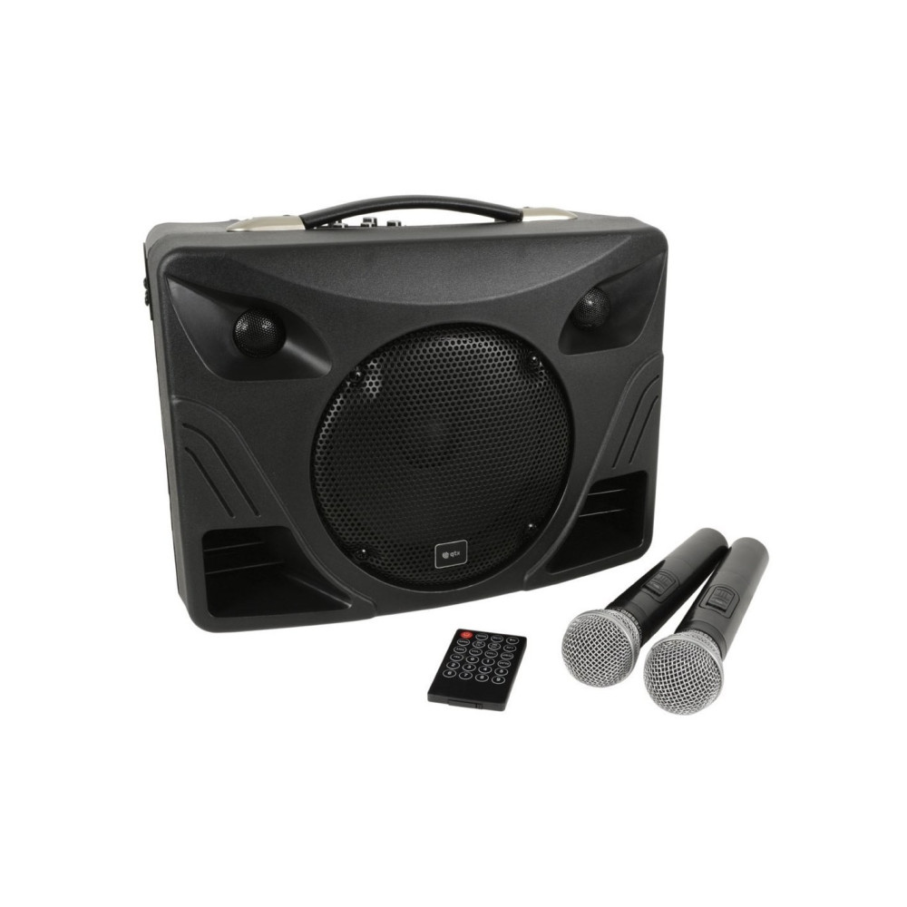 QTX DELTA-50 Altavoz Portátil con 2 Micrófonos