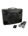 QTX DELTA-50 Altavoz Portátil con 2 Micrófonos