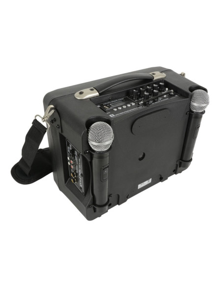 QTX DELTA-50 Altavoz Portátil con 2 Micrófonos