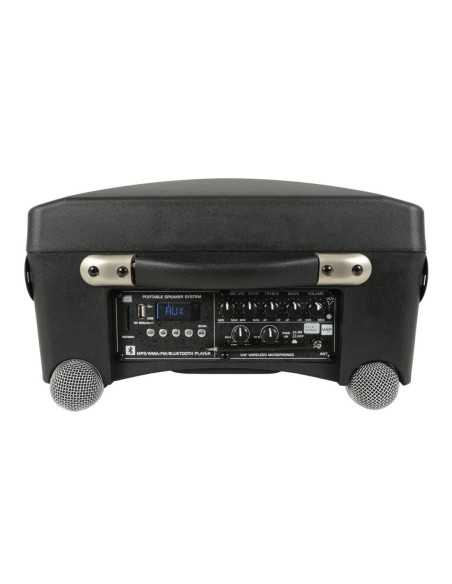QTX DELTA-50 Altavoz Portátil con 2 Micrófonos