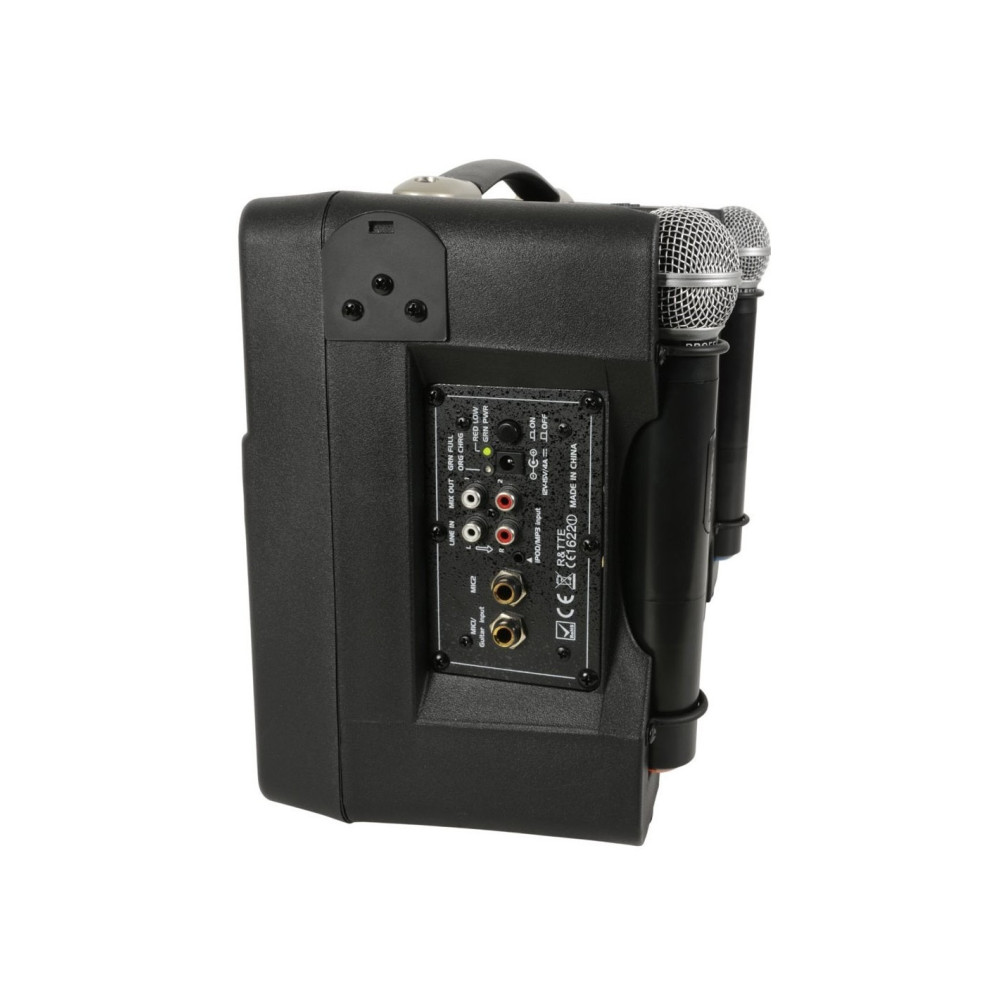 QTX DELTA-50 Altavoz Portátil con 2 Micrófonos
