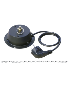 Showgear Motor para bola de espejos hasta 30 cm y 3 kg, 3 RPM 604083 |