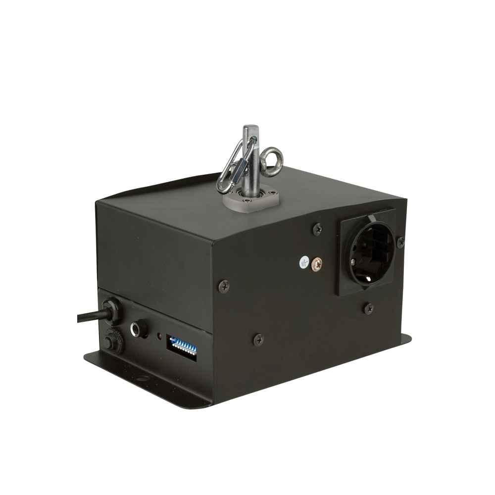 Showgear Motor DMX de 2 canales para bola de espejos, hasta 10 kg, 5 r