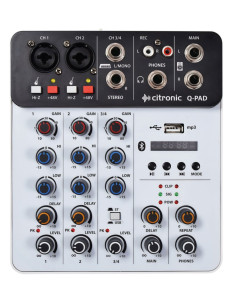 Citronic Q-PAD Mezclador USB Bluetooth | Masquesonido