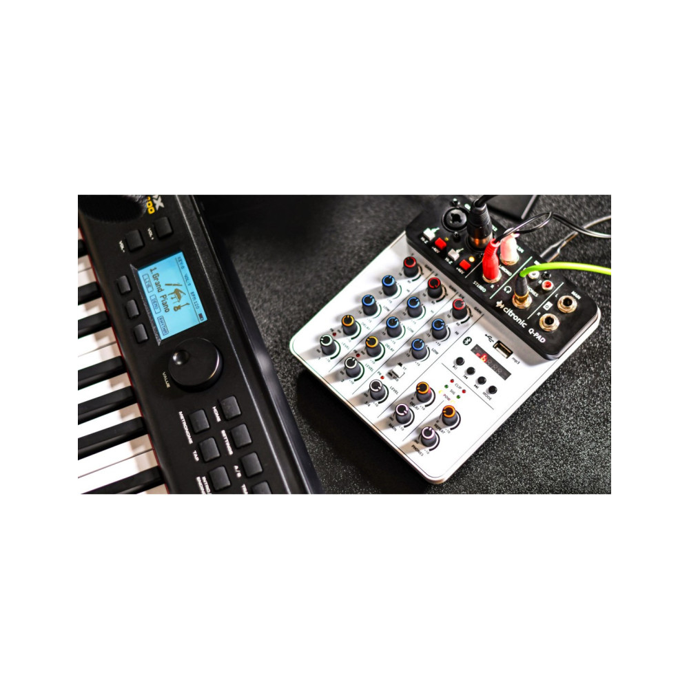 Citronic Q-PAD Mezclador USB Bluetooth | Masquesonido