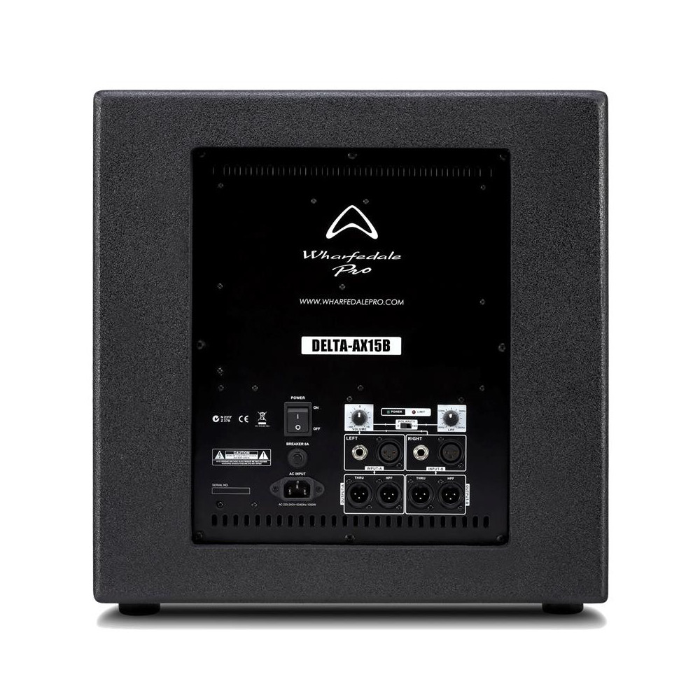 Wharfedale DELTA-AX15B Subwoofer Activo 15" 1800 W