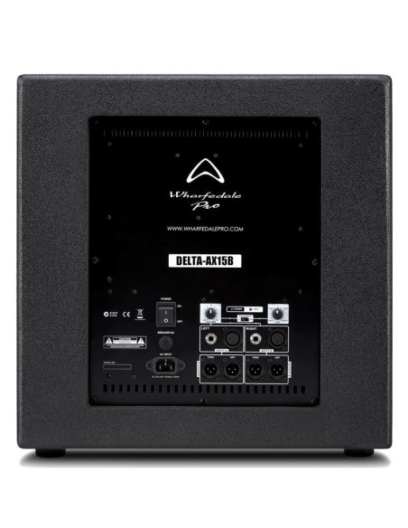 Wharfedale DELTA-AX15B Subwoofer Activo 15" 1800 W