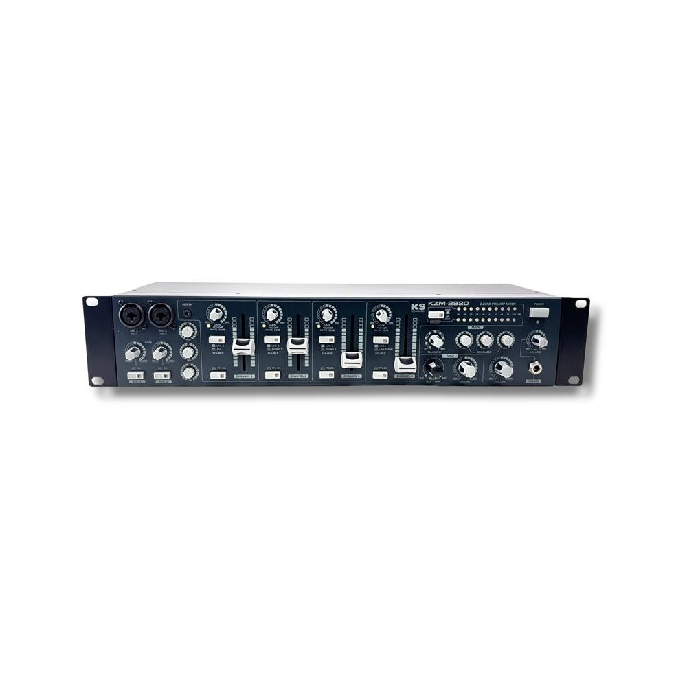 KS Technology KZM-2820 Mezclador 2 Zonas | Masquesonido