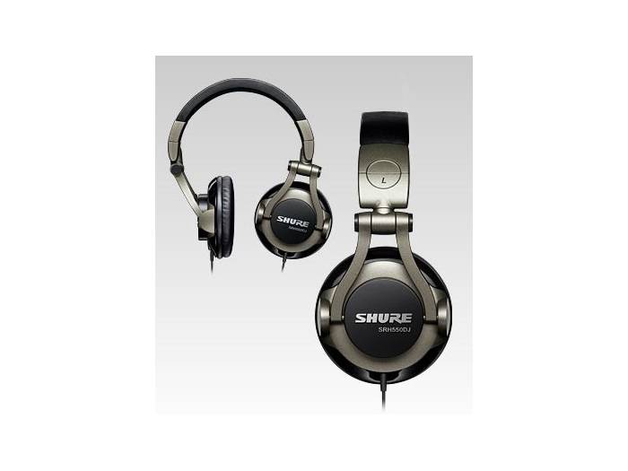 Shure SRH550DJ - Cascos  DJ Auriculares dinámicos cerrados plegables para DJ - 3