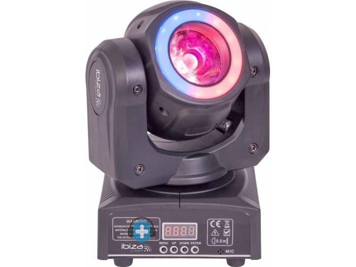 IBIZA LIGHT - MHBEAM40-FX - CABEZA MOVIL LED 2 EN 1 40W - 4