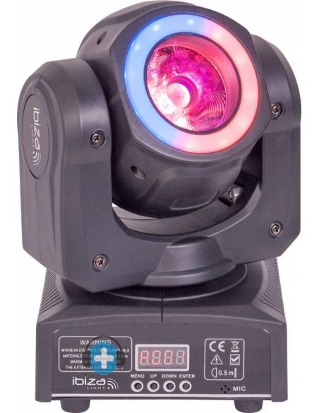 IBIZA LIGHT - MHBEAM40-FX - CABEZA MOVIL LED 2 EN 1 40W - 4