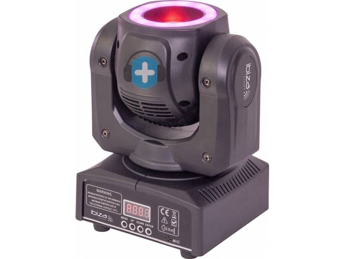 IBIZA LIGHT - MHBEAM40-FX - CABEZA MOVIL LED 2 EN 1 40W - 5