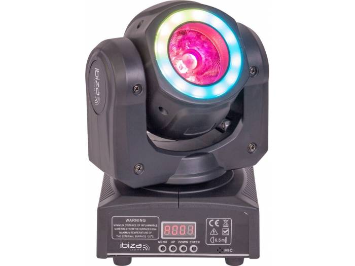 IBIZA LIGHT - MHBEAM40-FX - CABEZA MOVIL LED 2 EN 1 40W - 7
