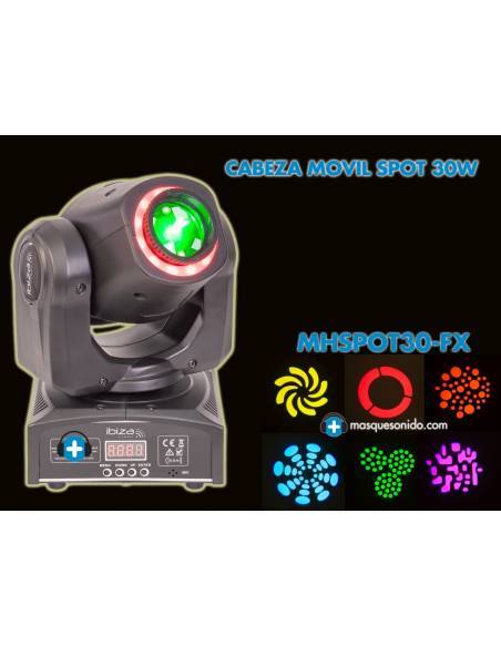 IBIZA LIGHT MH SPOT 30 FX - cabeza Movil Led - 12