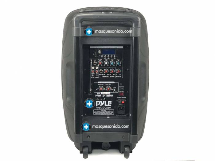 Pyle PPHP1241WMU - Altavoz Portatil Bluetooth con Bateria y Microfonia 1000w - 6