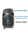 Pyle PPHP1241WMU - Altavoz Portatil Bluetooth con Bateria y Microfonia 1000w