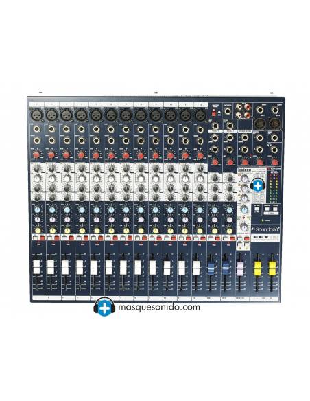 Soundcraft EFX 12 - Mesa de Mezclas 12 Canales - 32 Efectos Lexicon integrados - 5